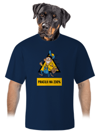 unisex tričko oversized