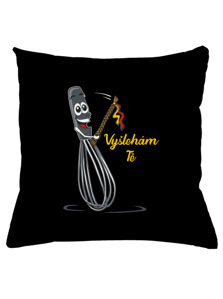Vyšlehám Tě! polštář Black