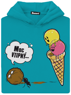 Moc vtipný dětská mikina klokanka Hawaiian Blue