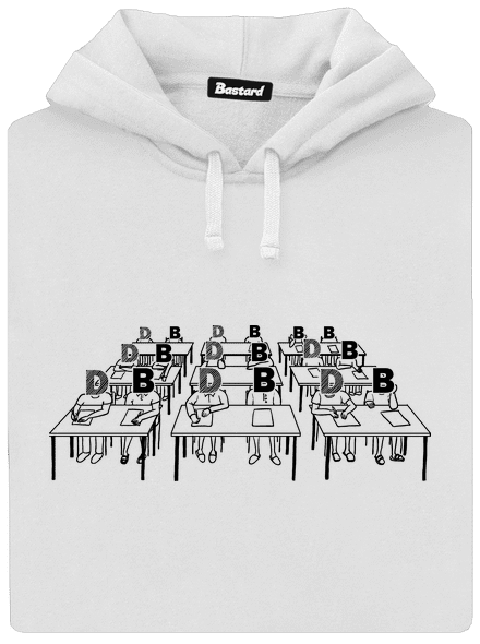 Cimrman: Debil, blbeček dámská mikina klokanka White