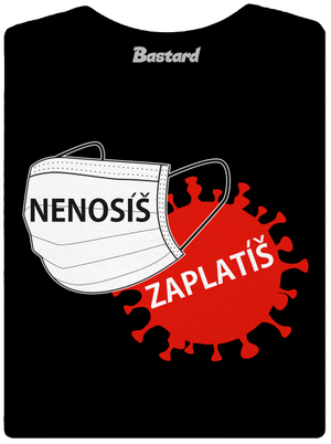 Nenosíš zaplatíš dámské tričko premium Black