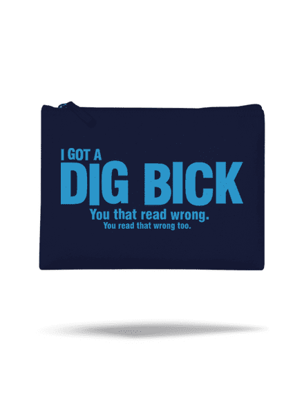 Dig bick taštička French Navy