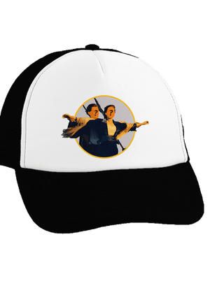 Titanic kšiltovka truckerka Black cap