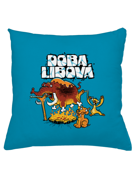 Doba libová polštář Blue Turquoise