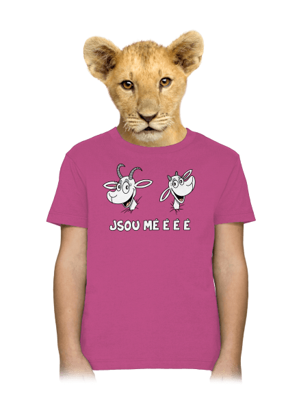 Kozy Jsou méééé dětské tričko Fuchsia