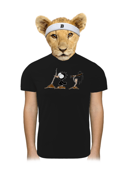 Nesprávný konec dětské sportovní tričko Black