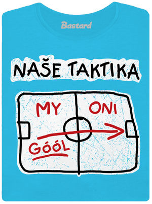 Naše taktika dámské tričko Blue Atol