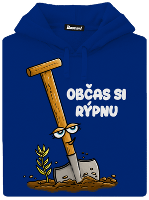 Občas si rýpnu dámská mikina klokanka Royal Blue Mal