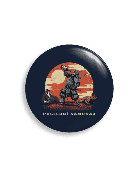 Poslední samuraj placka uni