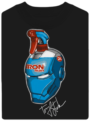 Čistič oken unisex mikina bez kapuce Black