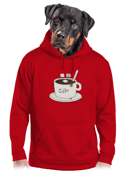 Kdo zabil cukřík? pánská mikina klokanka Red
