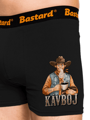 Kávboj boxerky Black