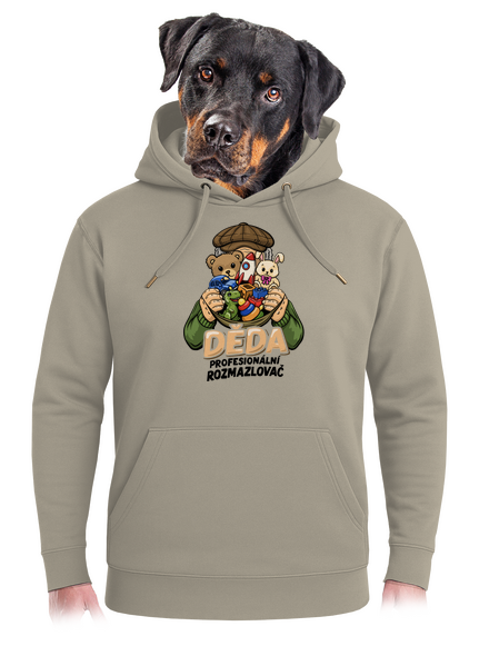Děda rozmazlovač unisex mikina premium Pastel Macchiato