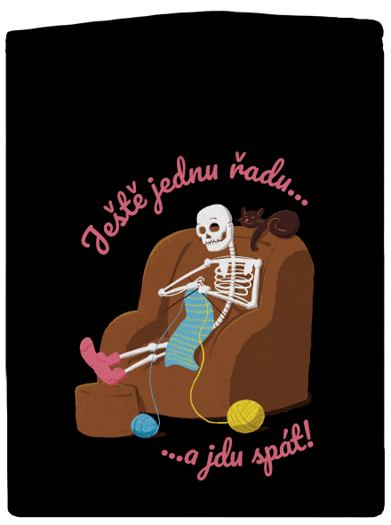 Ještě jednu řadu dámská mikina na zip Black