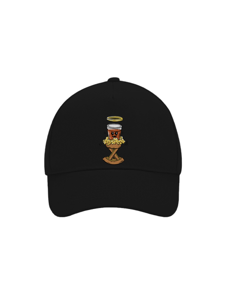 Panáček v jesličkách kšiltovka baseballka Black