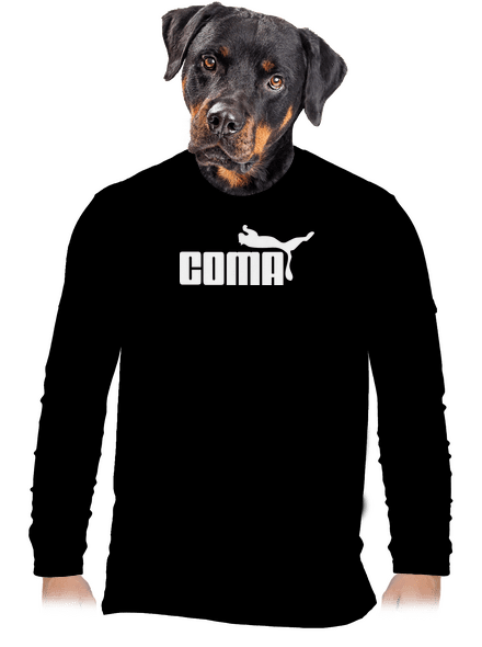 Coma pánské dlouhý rukáv Black