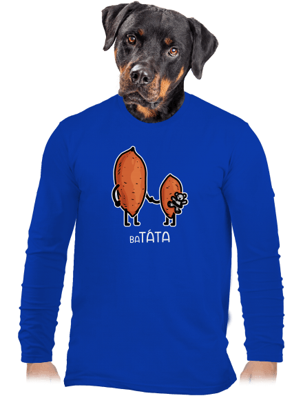Batáta pánské dlouhý rukáv Royal Blue