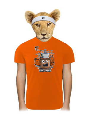 Mlýnek dětské sportovní tričko Neon Orange