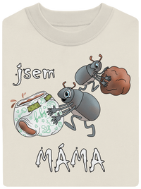 unisex mikina bez kapuce