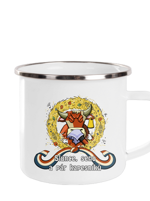 Slunce, seno a pár kapesníků plecháček White