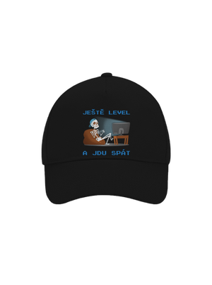 Ještě level kšiltovka baseballka Black