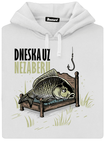 Dneska už nezaberu dámská mikina klokanka White