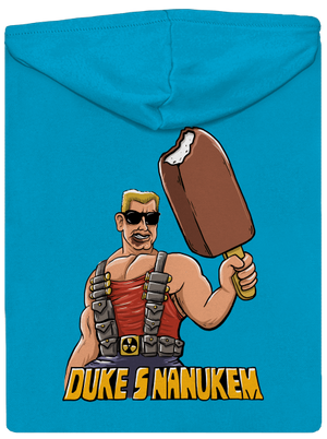 Duke s nanukem dámská mikina na zip Blue Atol