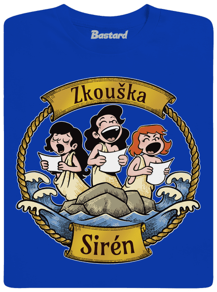 Zkouška sirén pánské dlouhý rukáv Royal Blue