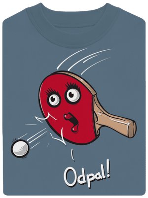 Podávám odpal unisex mikina bez kapuce Nordic Blue