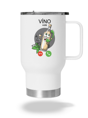 Bílé víno volá termohrnek White