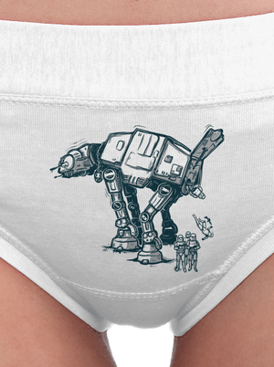 AT-AT dámské kalhotky White