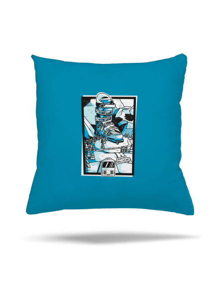 Lyžák polštář Blue Turquoise