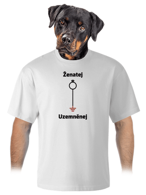 unisex tričko oversized