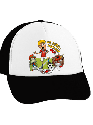 Na hřišti necháme duši kšiltovka truckerka Black cap