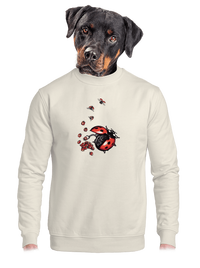 unisex mikina bez kapuce