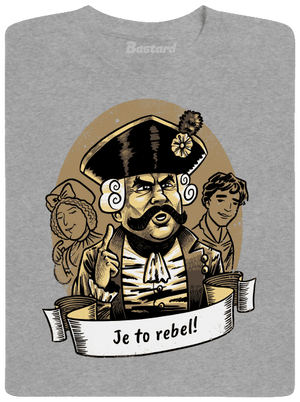 B14: S čerty nejsou žerty pánské tričko Sport Grey