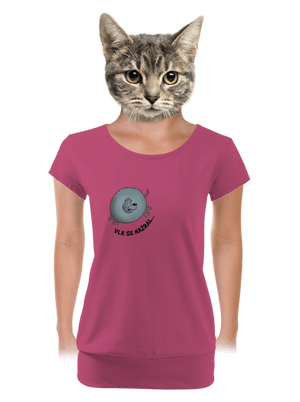 dámské tričko s lemem