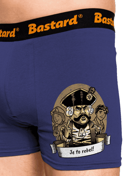 B14: S čerty nejsou žerty boxerky Blue Navy