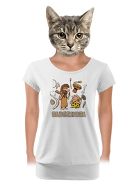 dámské tričko s lemem