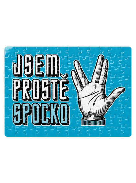 Jsem Spocko puzzle White