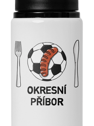 Okresní příbor lahev na vodu White