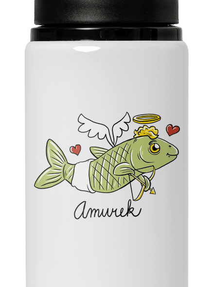 Amurek lahev na vodu White