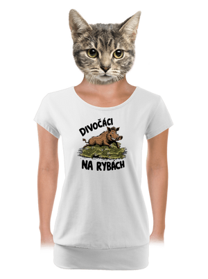 dámské tričko s lemem
