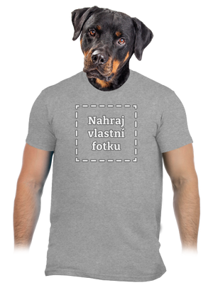 Vlastní potisk pánské tričko Sport Grey