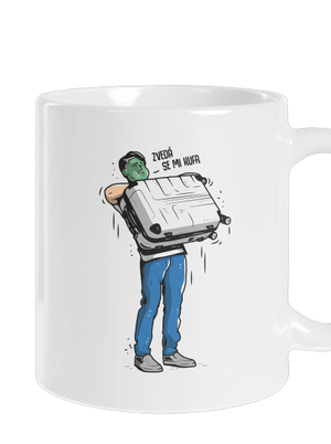 Kufr klasický hrnek White