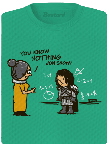 You Know Nothing dámské sportovní tričko Mint Mal