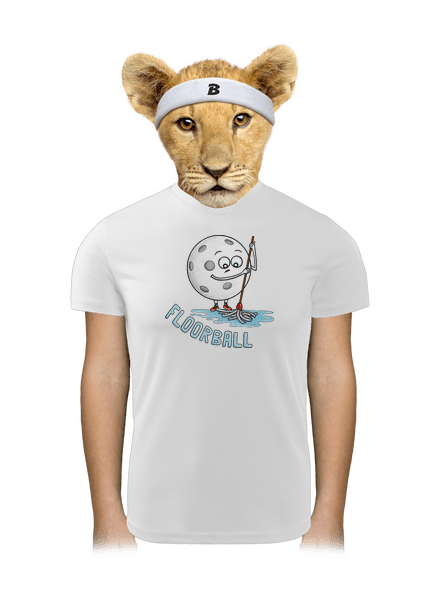 Floorball dětské sportovní tričko White