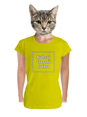 Vlastní potisk dámské tričko premium Lemon