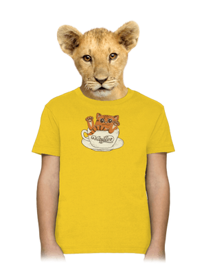 Kapučičíno dětské tričko Gold