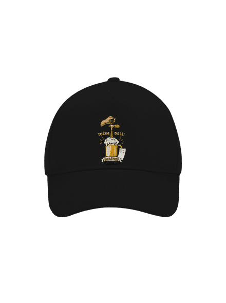 Točím další desítku kšiltovka baseballka Black